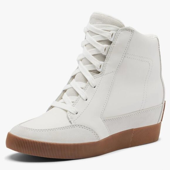 Sorel White Out 'N About White Wedge‎ Winter Boot -- 8 - Picture 1 of 10